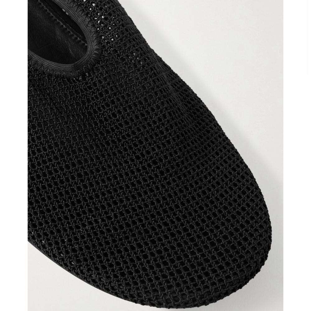 KHAITE Black Mesh Flats - Picture 3 of 9